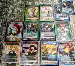 Union Arena Super Rare Mixed Card Lot Of 12 NM/Mint - Image 1