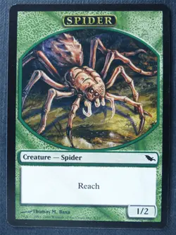 Spider Token - Mtg Card #4NH - Image 1