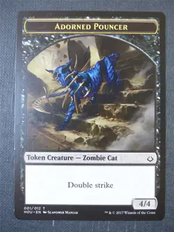 Adorned Pouncer Token - Mtg Card #11D - Image 1