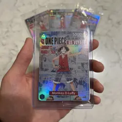 One Piece Monkey.D.Luffy US College Basketball Promo Card *SEALED* - Image 1