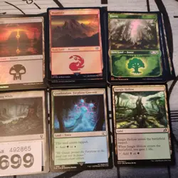 Mtg Foil Basic Lands Bundle. Magic The Gathering Lot Mana Starter (699) - Image 4