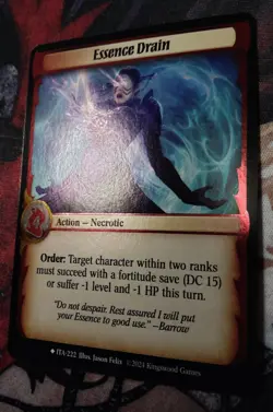 Essence Drain * Foil * Warlord Into The Accordlands - Image 2