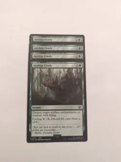 (4) Airship Crash *PLAYSET* Final Fantasy Regular NM MTG - Image 1