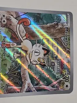 🟠 Meowth 106/094 - Phantasmal Flames Illustration Rare - Pokemon Card TCG NM 🟠 - Image 4
