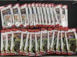 Pokemon TCG Destined Rivals Single Pack Blister Eevee & Zarude SEALED LOT OF 26 - Image 1