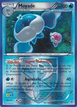 Moyade Reverse -N&B:Tempete Plasma-39/135-Carte Pokemon Francaise - Image 1