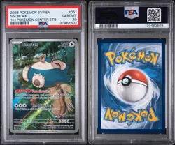 PSA 10 GEM MINT 2023 POKEMON 151 SNORLAX POKEMON CENTER ETB STAMPED PROMO #051 - Image 3