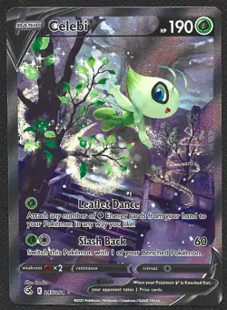 Pokemon Celebi V 245/264 Full Art Ultra Rare Fusion Strike Near Mint NM - Image 1