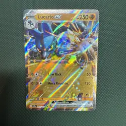 Lucario EX 082/142 Sv07: Stellar Crown Holo - Pokemon TCG - Image 1