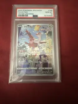 PSA 10 Latias 195/172 Pokemon Sword & Shield Vstar Universe Japanese 2022 - Image 1