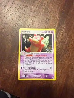 Pokemon TCG Slowbro 14/112 FireRed & LeafGreen Holo Rare NEAR MINT - Image 1