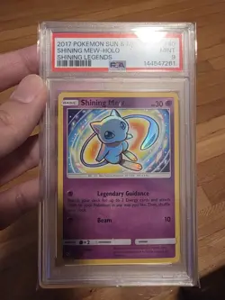 Shining Mew 40/73 Pokemon Shining Legends Sun & Moon Holo Rare English - PSA 9🔥 - Image 3