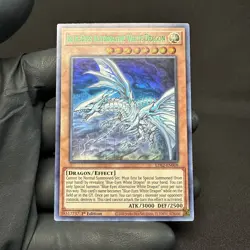 VLP - x3 Set - Blue-Eyes Alternative White Dragon - 1st Ultra - LDS2-EN008 - Image 4
