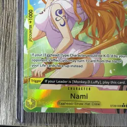 One Piece TCG - Nami (Alt Art) ST29-008 Starter Deck (EGGHEAD) - English - Image 5