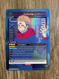 Union Arena Sukuna SR Foil - UEX02BT/JJK-3-015 - Jujutsu Kaisen - English - Image 1