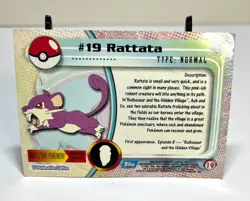Rattata 1999 Topps Holo Foil #19 Pokemon Card. Sold as seen. - Image 2