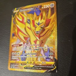 Zamazenta V - 212/202 - Secret Rare - Sword & Shield - Pokemon Card TCG - Image 4