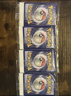 Pokemon The First Movie Full Set Promo Card Sealed 1999 WB Gold Stamp Catch Mew - Image 2