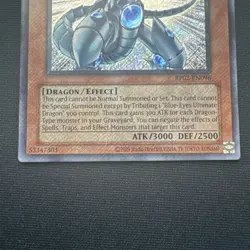 Yu-Gi-Oh! TCG Blue-Eyes Shining Dragon Secret Rare Card RP02-EN096 - Image 3