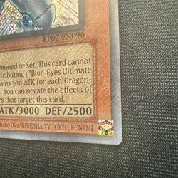 Yu-Gi-Oh! TCG Blue-Eyes Shining Dragon Secret Rare Card RP02-EN096 - Image 4