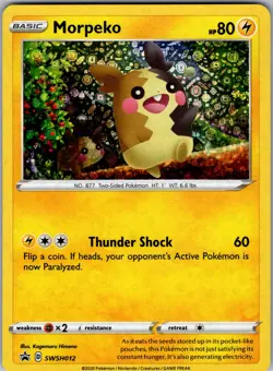 Morpeko Promo SWSH: Sword & Shield Promo Cards SWSH012 NM - Image 1