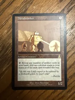 Metalworker NM Urza's Destiny MTG Magic the Gathering - Image 1