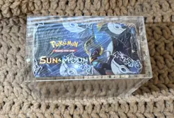 Pokemon TCG - Sun & Moon - Base Set Booster Box - Sealed with Acrylic Case 🔥 - Image 2