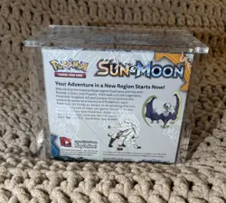 Pokemon TCG - Sun & Moon - Base Set Booster Box - Sealed with Acrylic Case 🔥 - Image 4