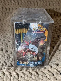 Pokemon TCG - Sun & Moon - Base Set Booster Box - Sealed with Acrylic Case 🔥 - Image 5