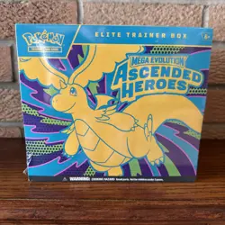 Pokemon TCG Mega Evolution Ascended Heroes Elite Trainer Box ETB!! W/small tear - Image 1