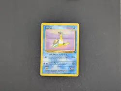 Pokemon TCG Lapras Fossil Regular 10/62 Rare - MP - Image 1