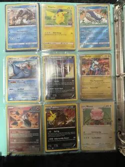 Pokemon Binder Collection Lot Vintage Modern Ex Full Art Etc - Image 2