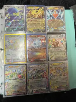 Pokemon Binder Collection Lot Vintage Modern Ex Full Art Etc - Image 3