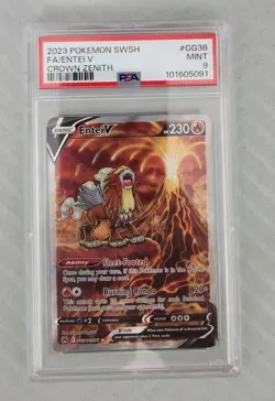 Entei v Galarian Gallery Holo Ultra Rare Pokemon TCG GG36/GG70 - Image 1