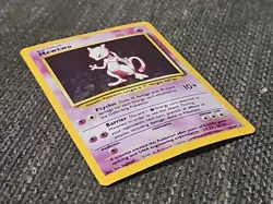 Pokemon TCG Mewtwo Base Set 10/102 Holo Unlimited Holo Rare - Image 2