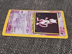 Pokemon TCG Mewtwo Base Set 10/102 Holo Unlimited Holo Rare - Image 4