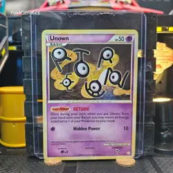 Unown Return HeartGold & SoulSilver Pokemon TCG 54/123 Uncommon - Image 1