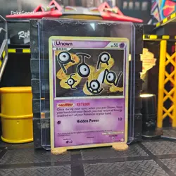 Unown Return HeartGold & SoulSilver Pokemon TCG 54/123 Uncommon - Image 3