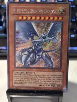 Blue Eyes Shining Dragon RP02-EN096 Retro Pack 2 2020 Date Reprint Unlimited - Image 1