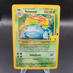 Venusaur 15/102 Pokemon Card - Celebrations: Classic Collection - NM - Image 1