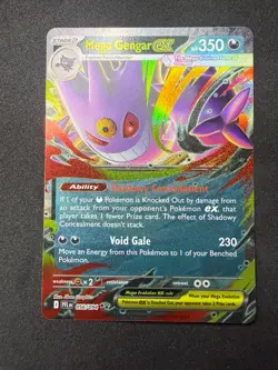 Mega Gengar EX 056/094 Me02| Phantasmal Flames Holo | Pokemon Card | NM - Image 1