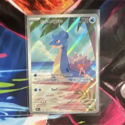 Pokemon Misty's Lapras Full Art Holo Obsidian Flames 194/182 Rare Trading Card - Image 1