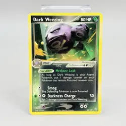Pokemon Card 2004 Dark Weezing Vintage Team Rocket Returns Card 42/109 MP - Image 1