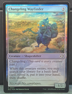 Changeling Wayfinder C 0001 Common FOIL Lorwyn Eclipsed Near Mint Card Game MTG - Image 1