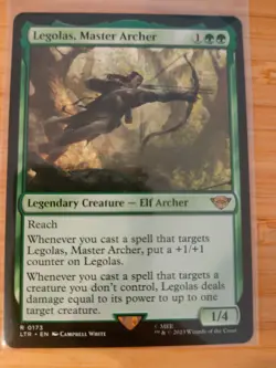 MTG Legolas, Master Archer 0173 Lord of the Rings M/NM Free UK P&P - Image 1