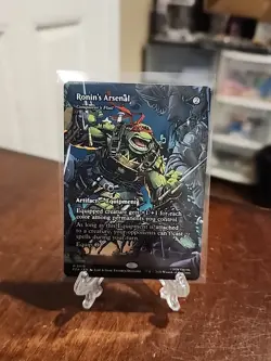 Ronin's Arsenal (Borderless) 0015 - PZA Teenage Mutant Ninja Turtles TMNT MTG NM - Image 1