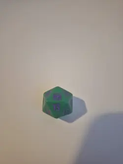 MTG Teenage Mutant Ninja Turtles TMNT Spindown D20 dice - Purple - Image 1