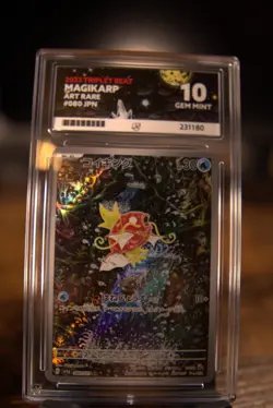 Pokemon Magikarp Art Rare 080/073 - Triplet Beat ACE 10 GEM MINT - Image 5