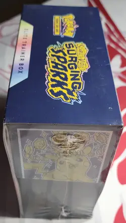 Pokemon TCG Scarlet & Violet Surging Sparks ETB Elite Trainer Box New Sealed - Image 3