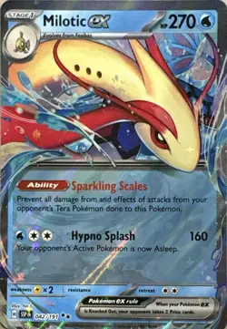 Milotic ex 042/191 Double Rare Surging Sparks Pokemon Near Mint - Image 1